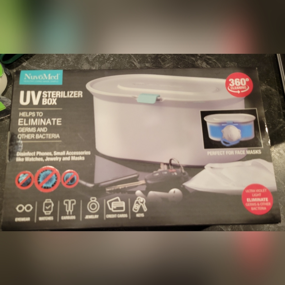 NuvoMed UV Sterilizer Box